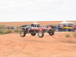 offroad buggy jump
